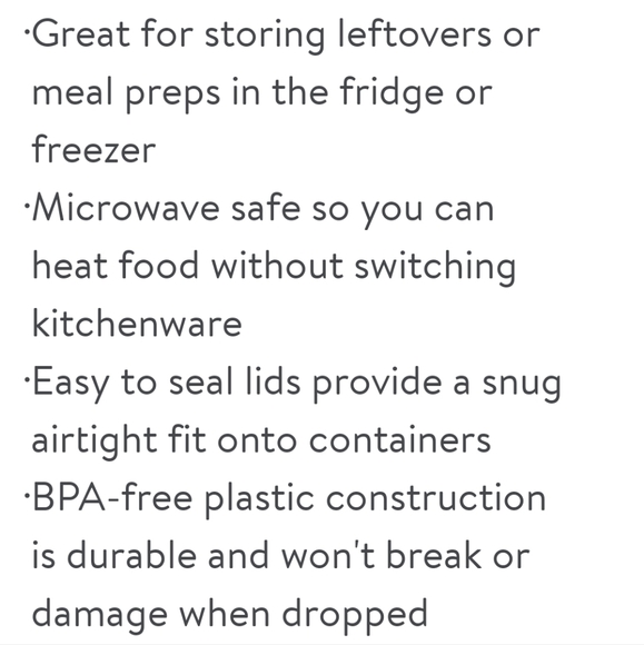 🎁 New Pioneer Woman Sweet Rose 20-Piece Plastic Food Storage Containers - Picture 5 of 7